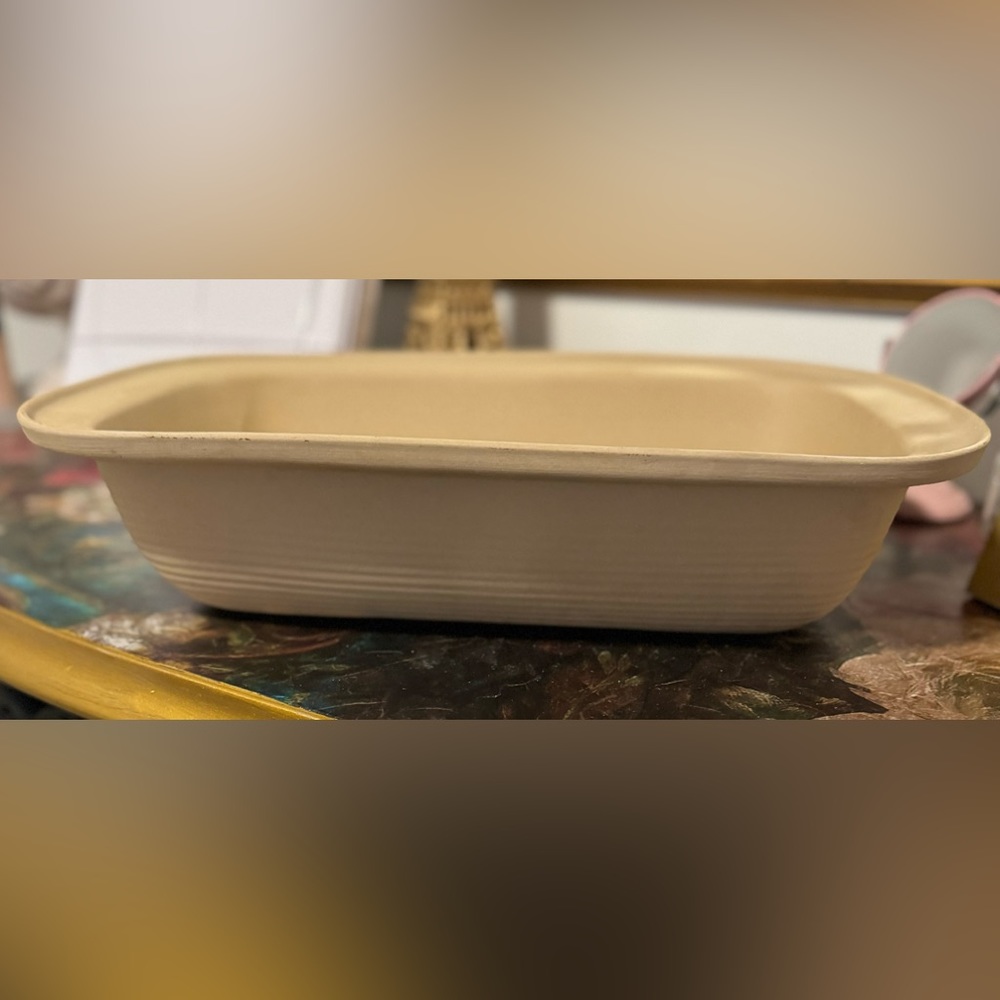 Vintage Pampered Chef Family Heritage Stoneware Baking Dish 9x13